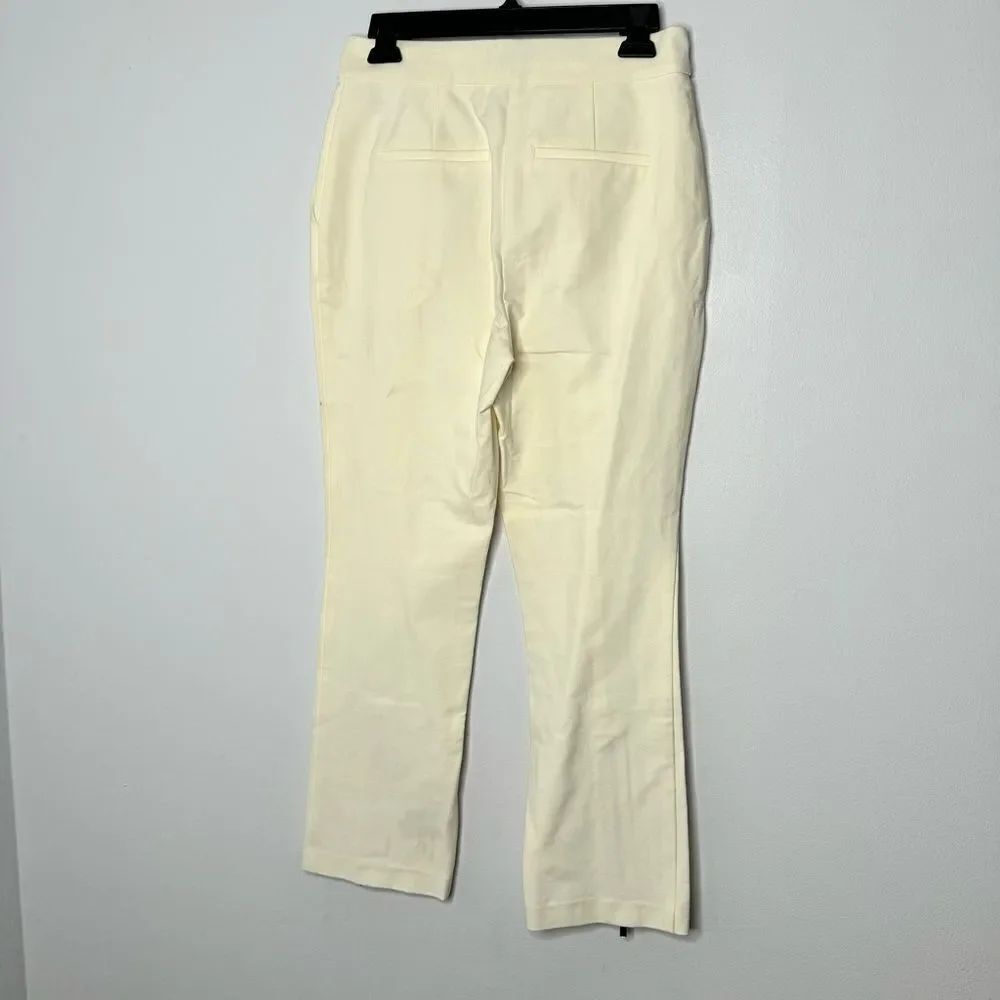 derek lam 10 crosby soft white pants size 4